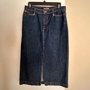 Vtg AGOLDE DENIM SKIRT sz 6 or 28